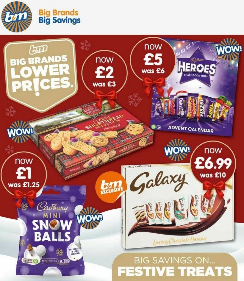 B&M Offers from 7 November