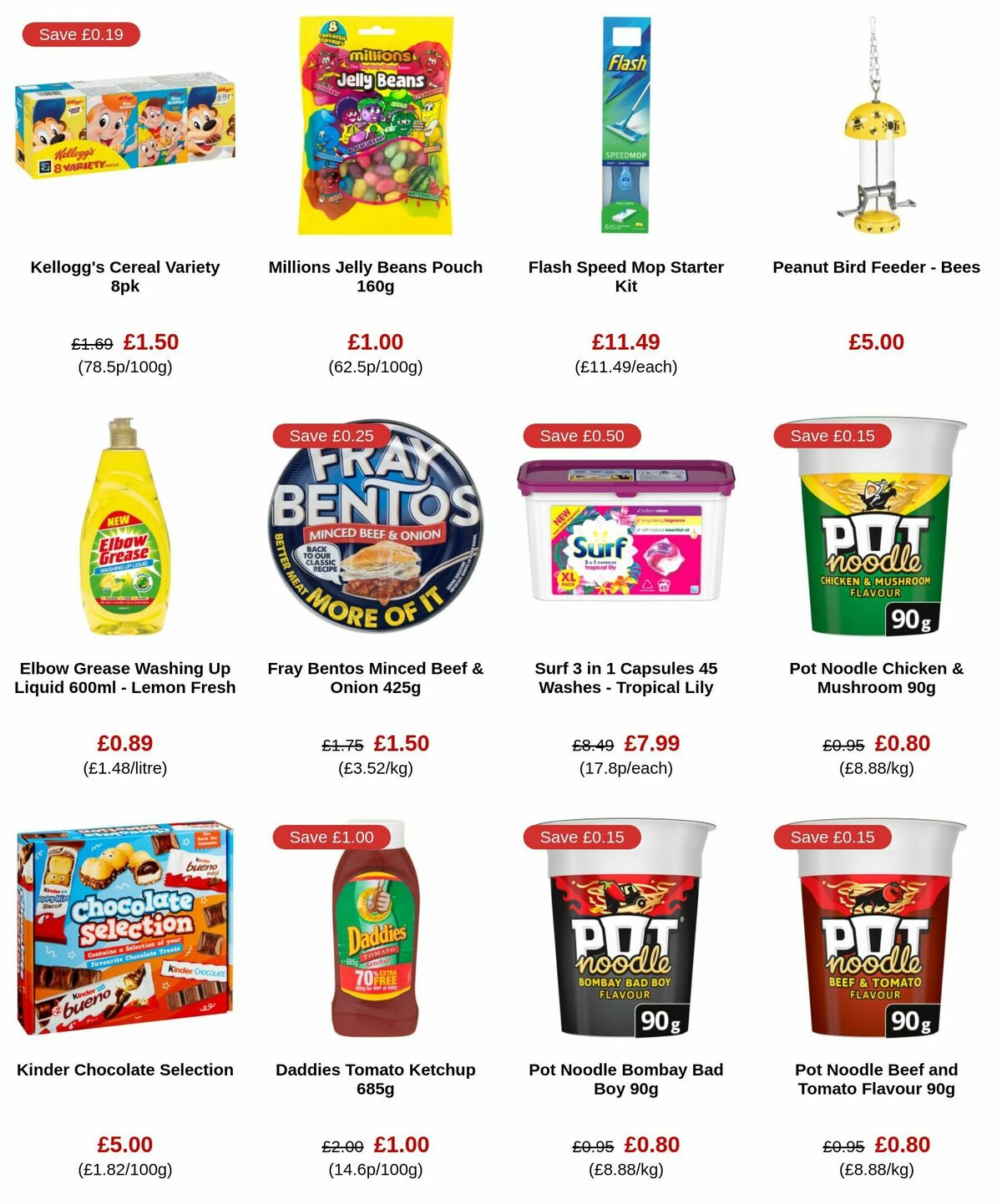 B&M WOW Deals Offers from 17 January