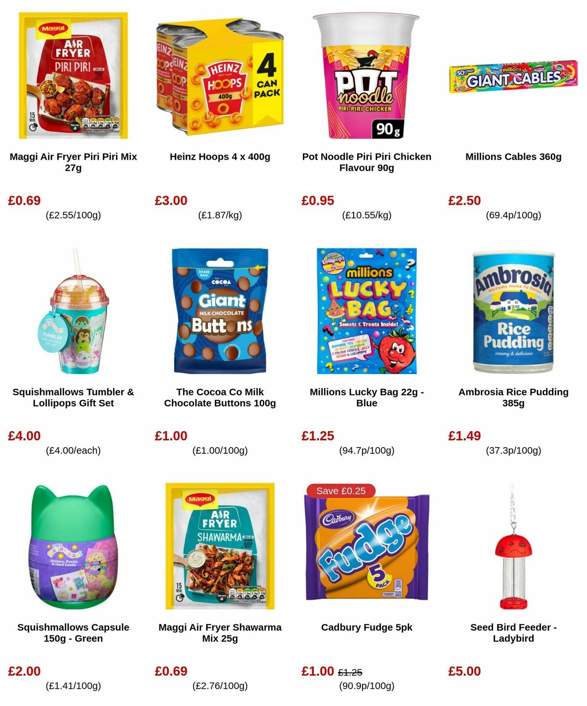 B&M WOW Deals Offers from 30 January