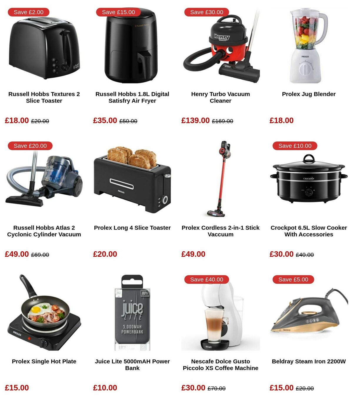 B&M Offers from 7 February