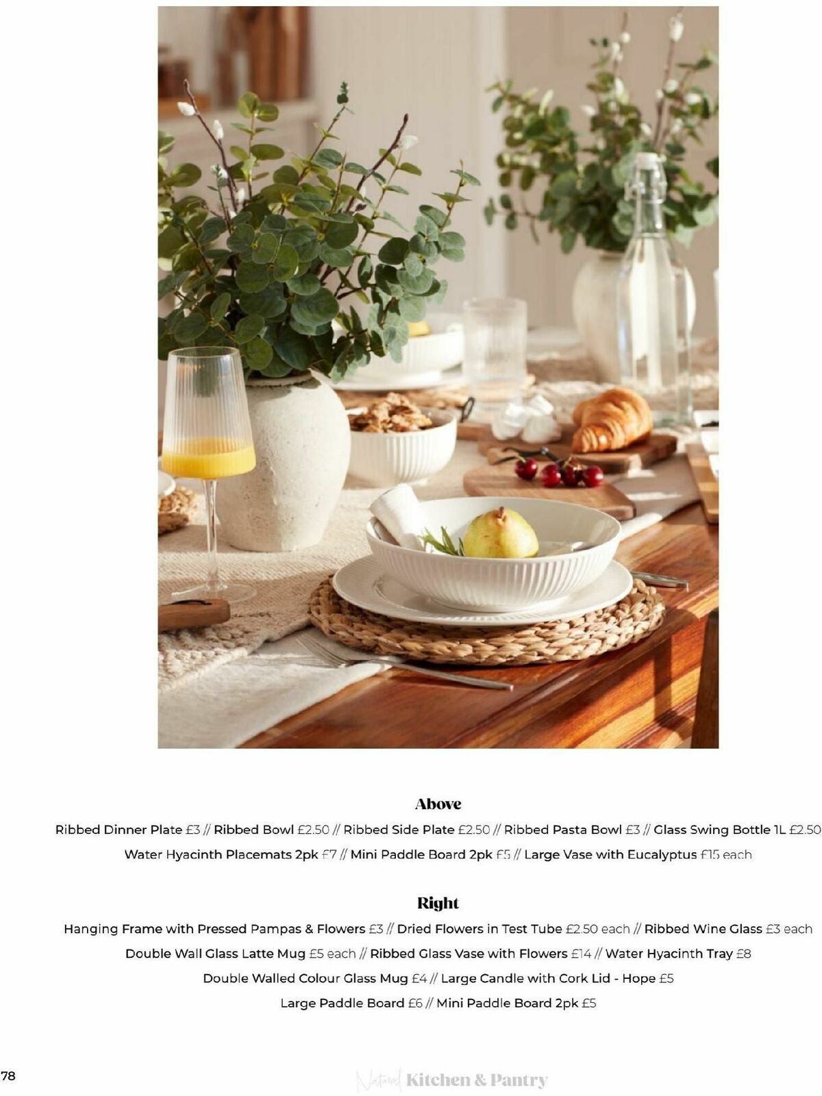 B&M Spring Summer Catalogue Offers from 28 February