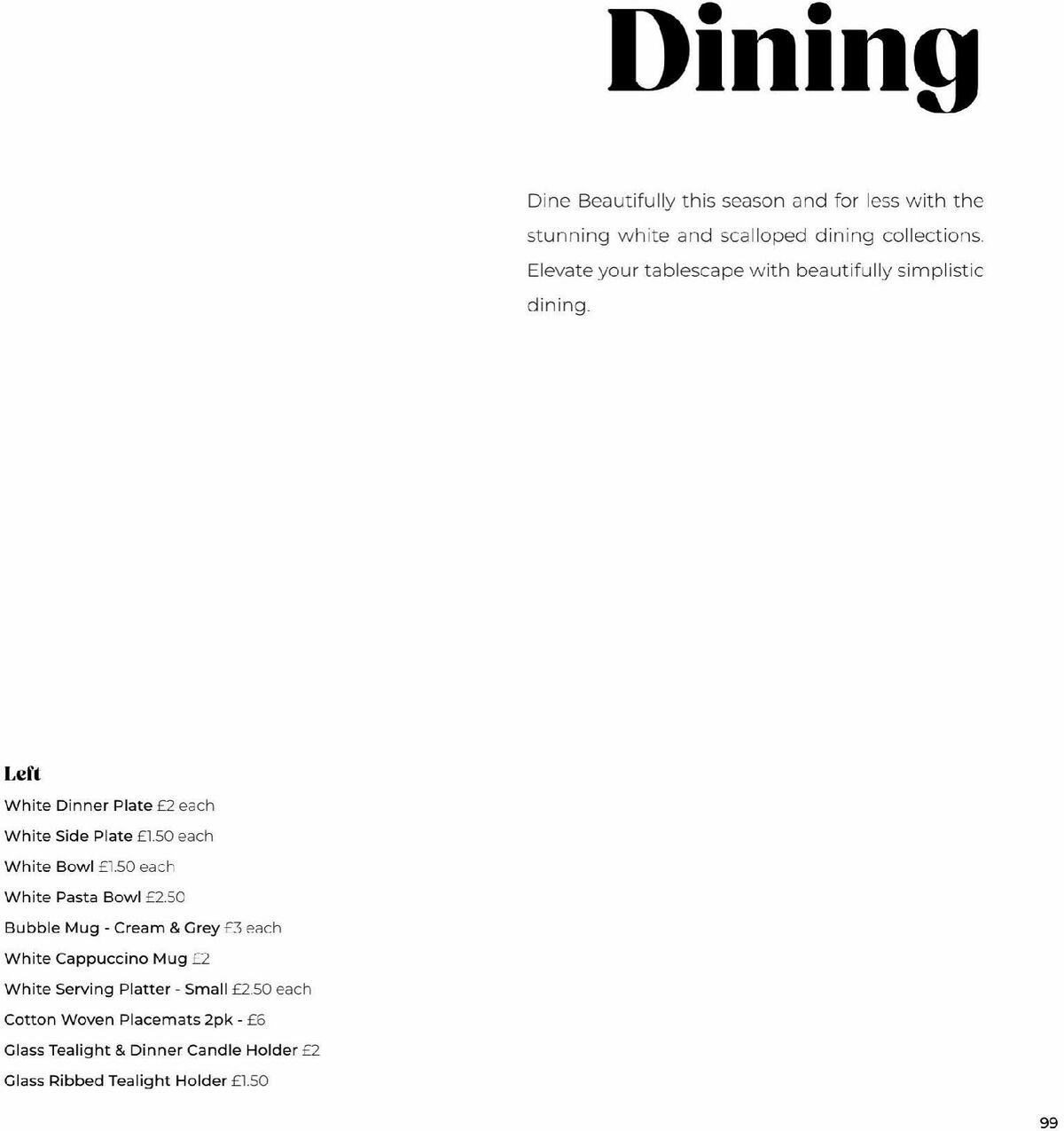 B&M Spring Summer Catalogue Offers from 28 February