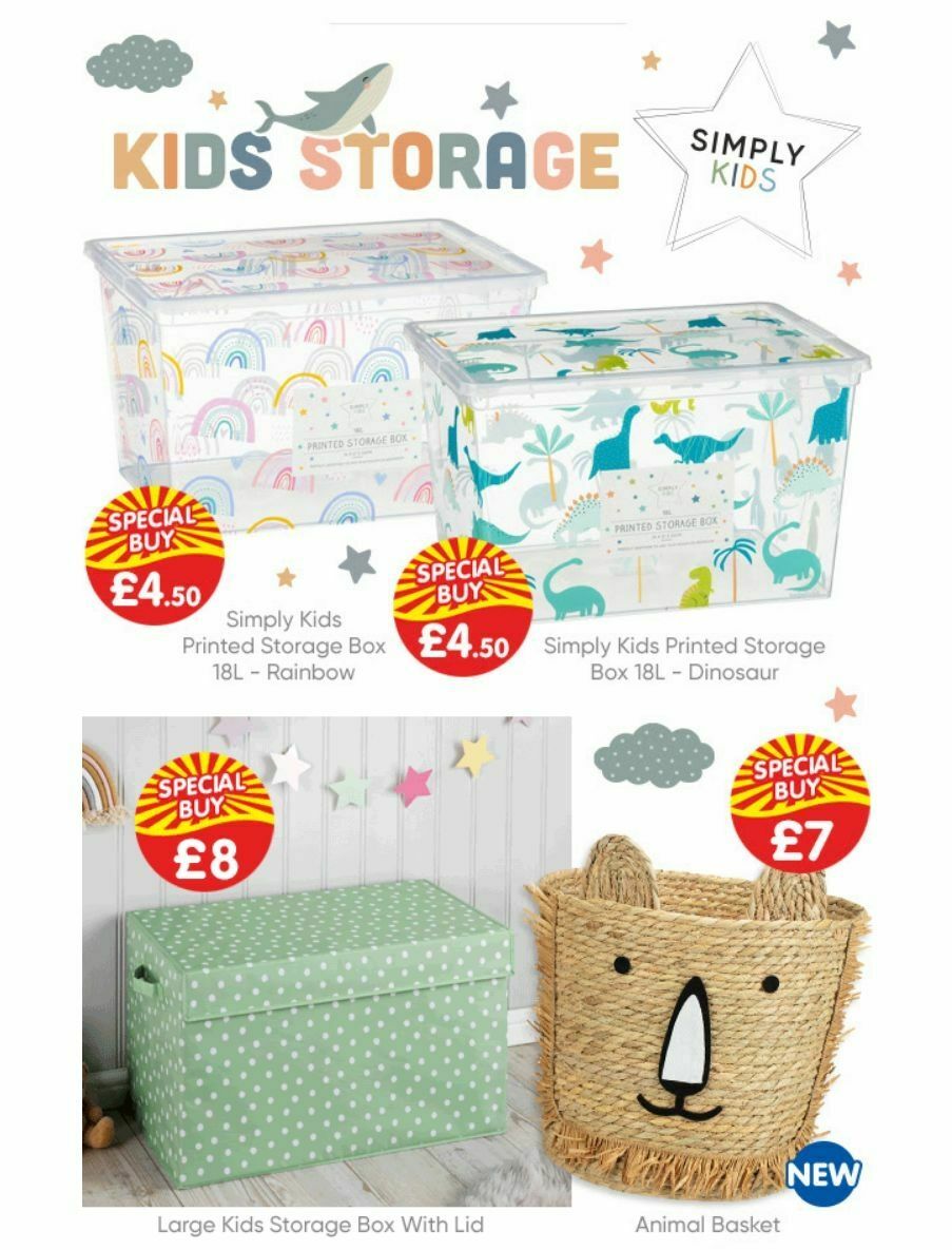 B&M Organise It Offers from 8 January