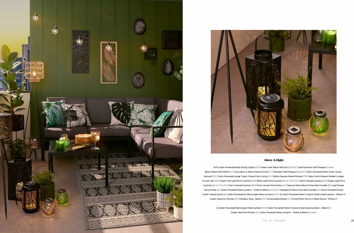 B&M Spring/Summer Garden Offers from 24 January