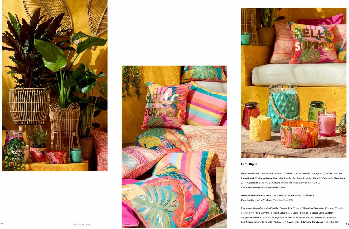 B&M Spring/Summer Garden Offers from 24 January