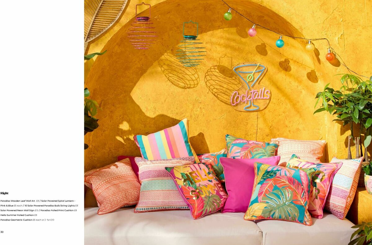 B&M Spring/Summer Garden Offers from 24 January