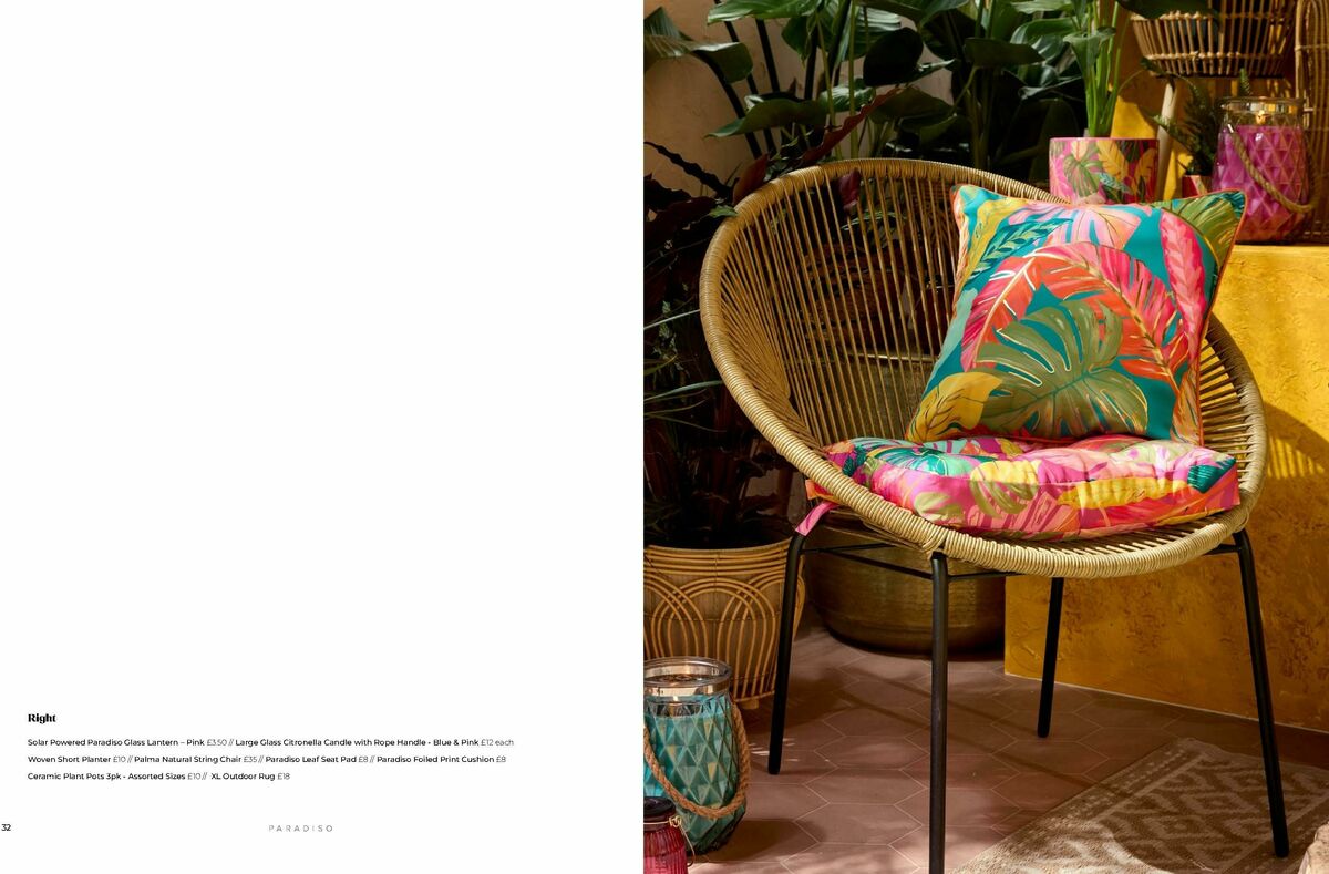 B&M Spring/Summer Garden Offers from 24 January