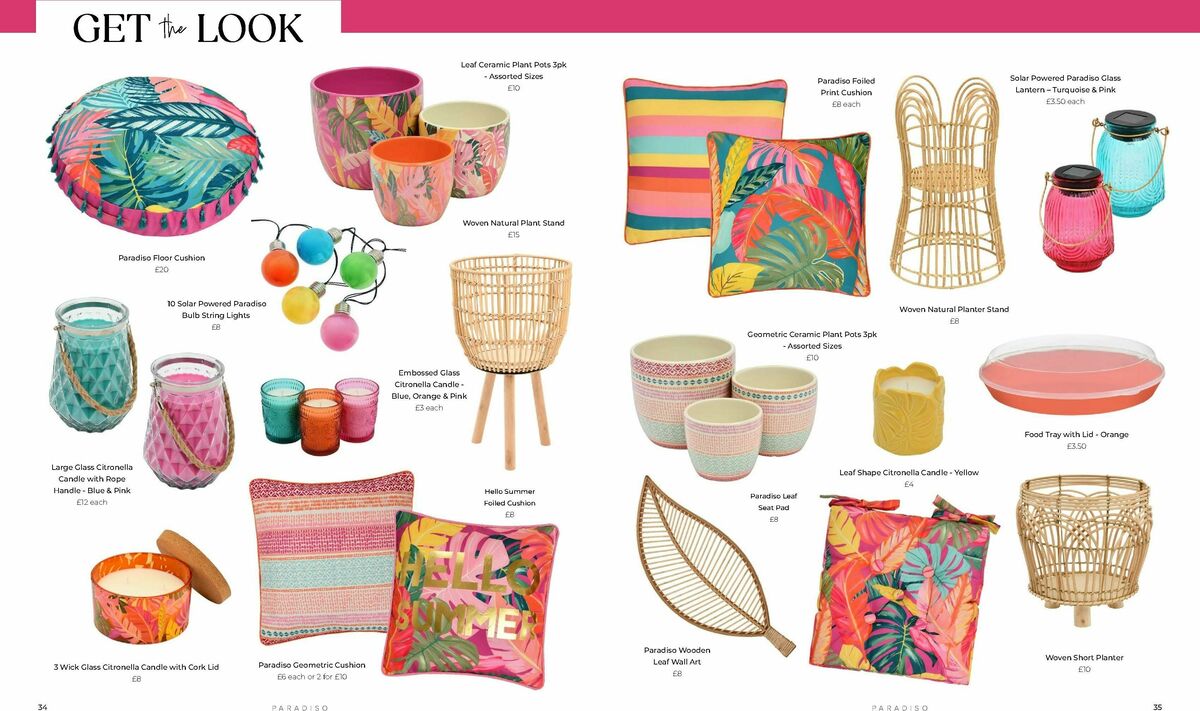 B&M Spring/Summer Garden Offers from 24 January