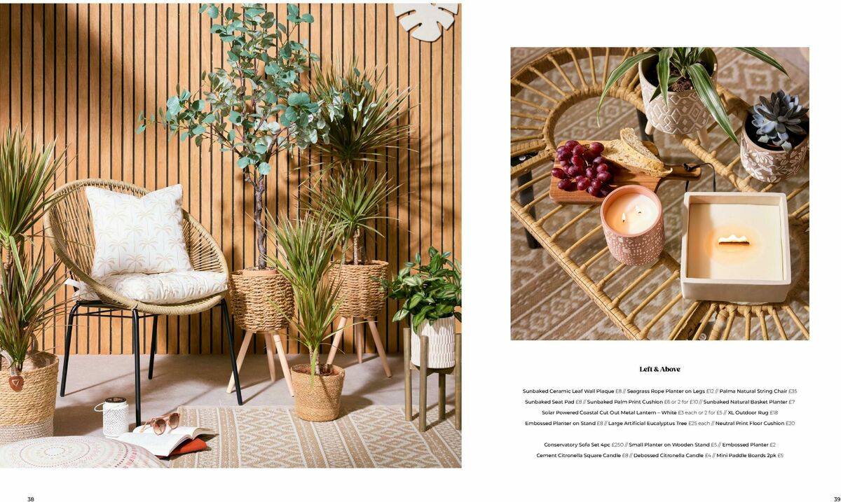 B&M Spring/Summer Garden Offers from 24 January