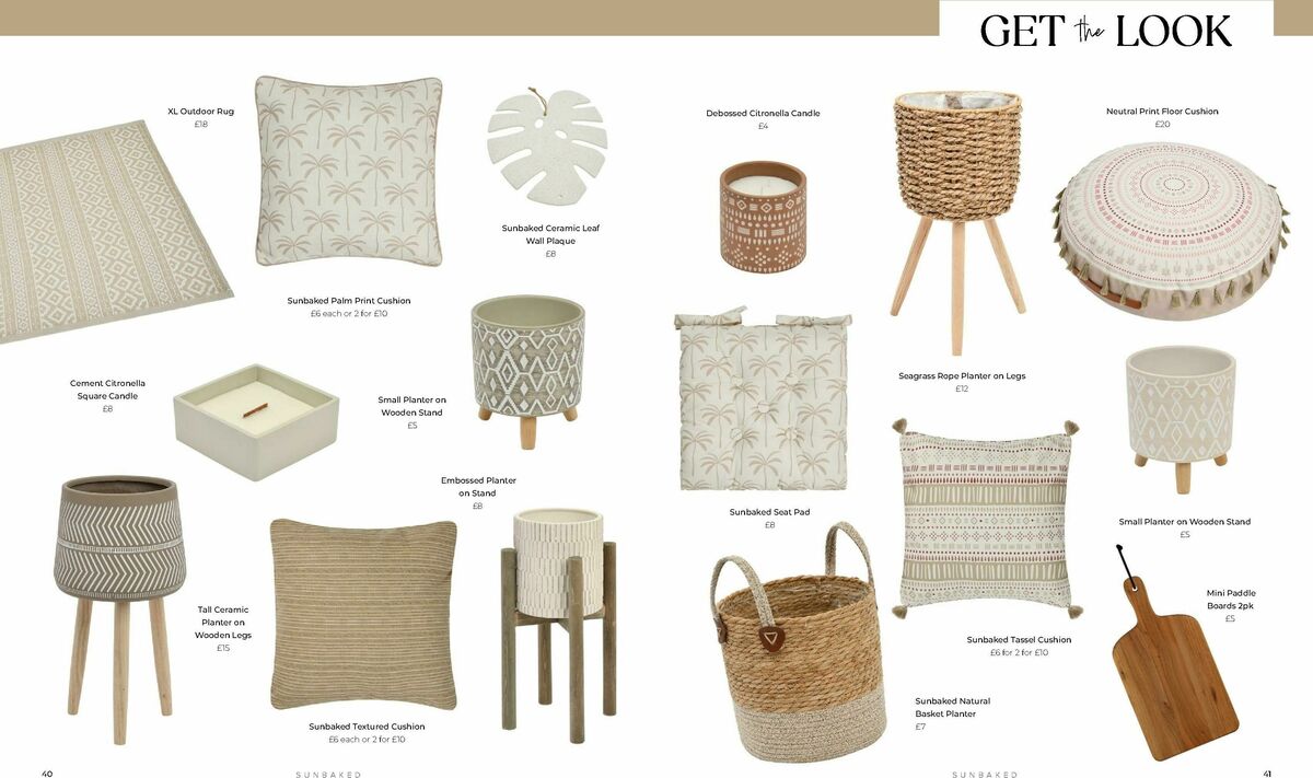 B&M Spring/Summer Garden Offers from 24 January