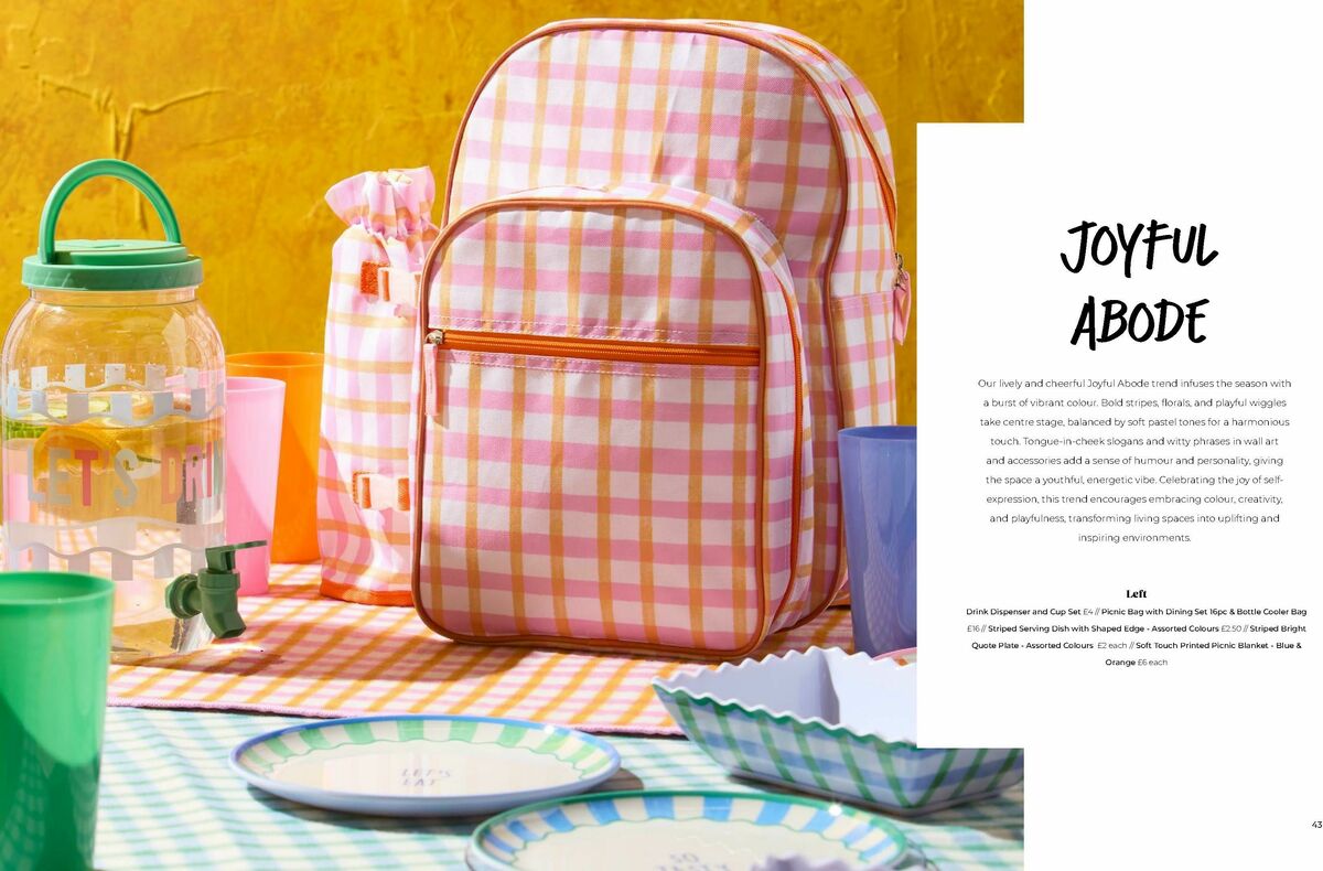 B&M Spring/Summer Garden Offers from 24 January