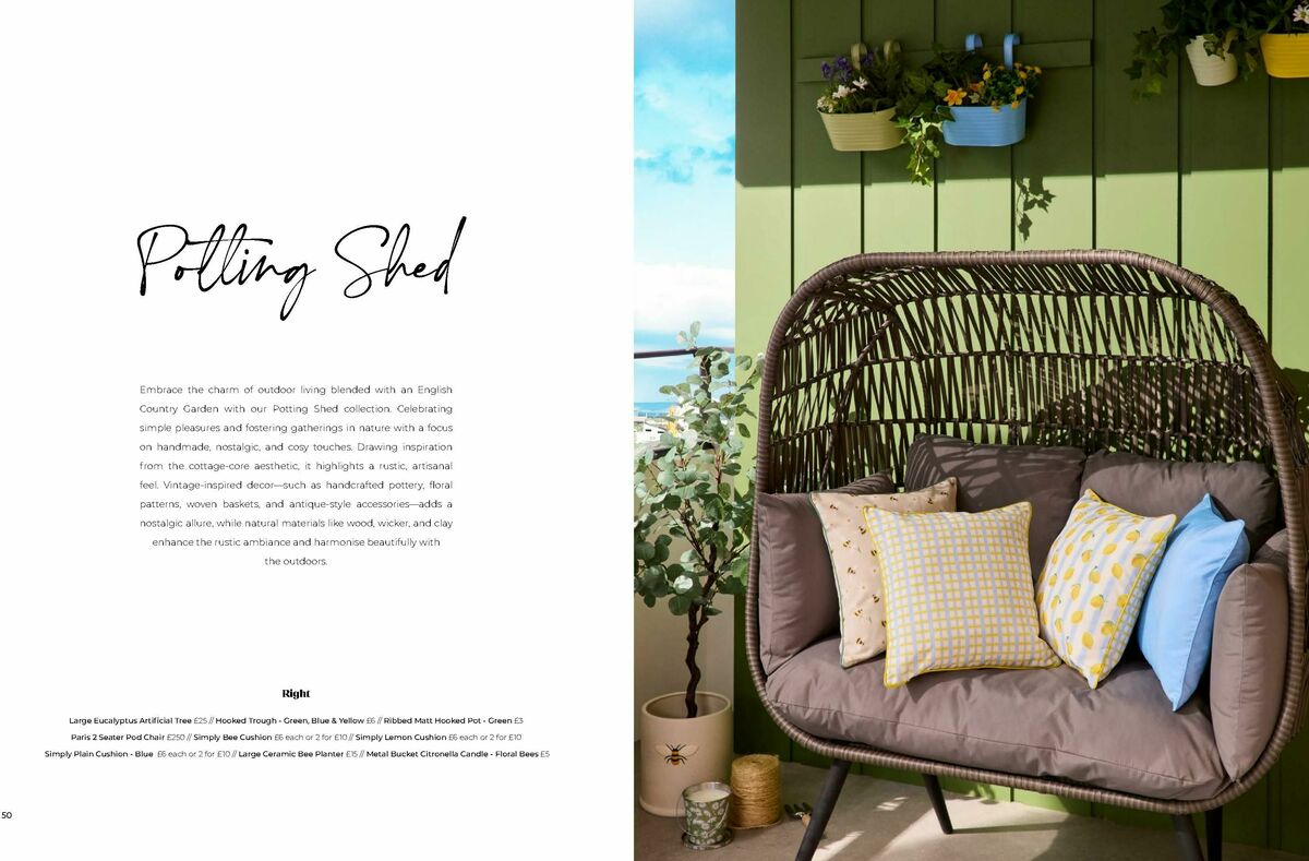 B&M Spring/Summer Garden Offers from 24 January