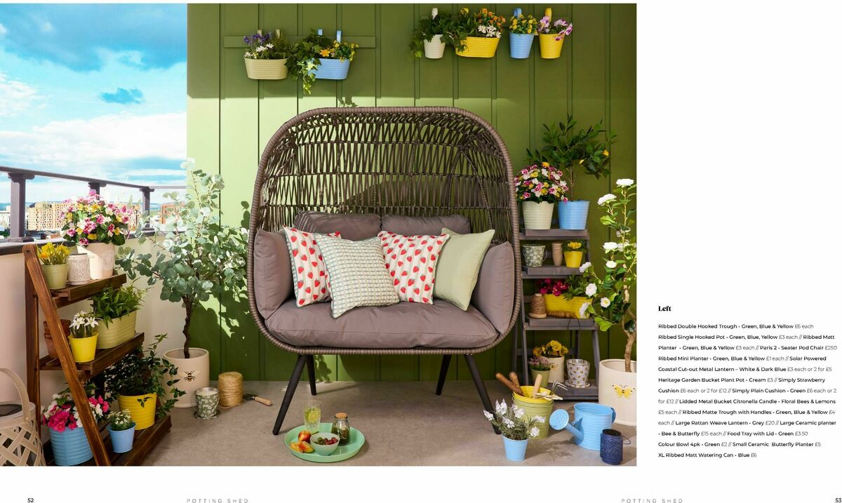 B&M Spring/Summer Garden Offers from 24 January