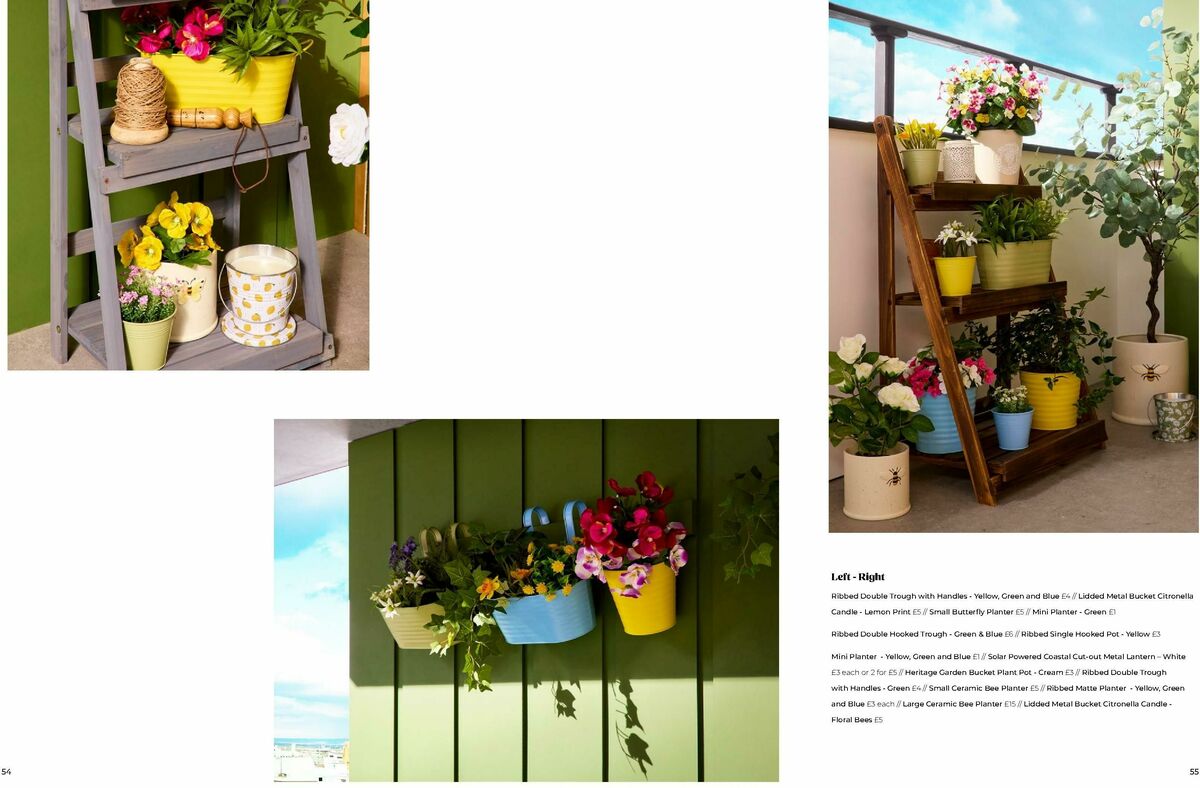 B&M Spring/Summer Garden Offers from 24 January