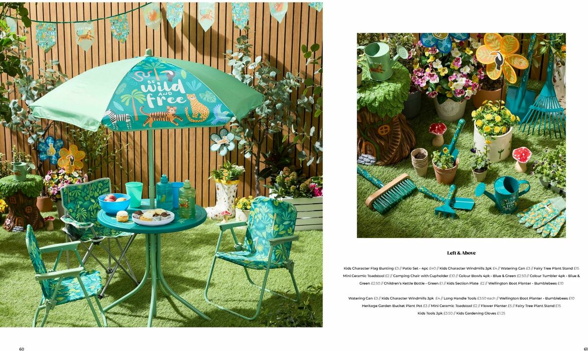 B&M Spring/Summer Garden Offers from 24 January