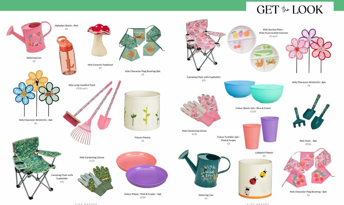 B&M Spring/Summer Garden Offers from 24 January