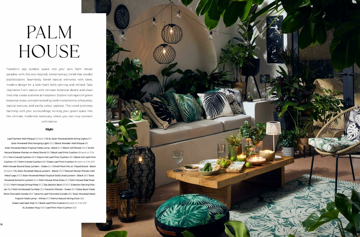 B&M Spring/Summer Garden Offers from 24 January