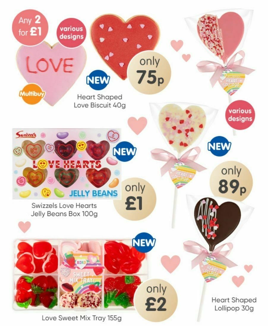 B&M Valentine's Day Offers from 5 February