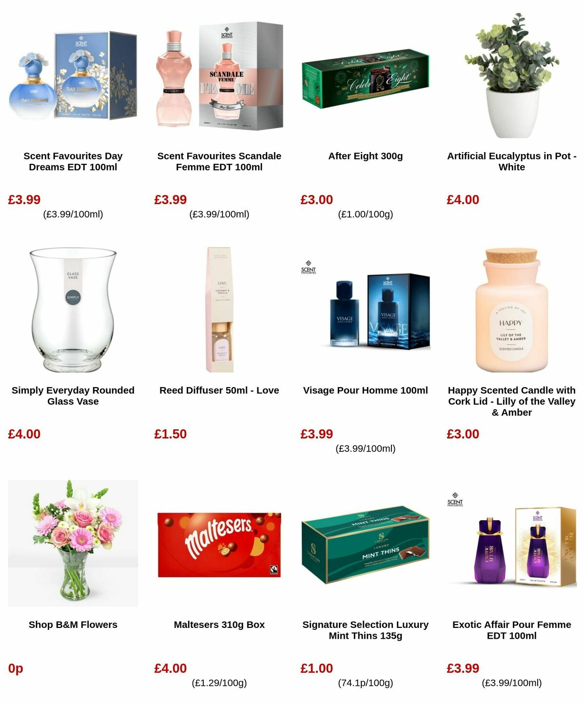 B&M Valentine's Day Offers from 5 February