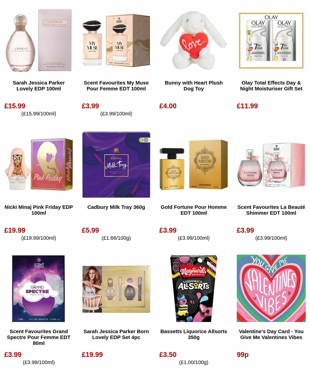 B&M Valentine's Day Offers from 5 February