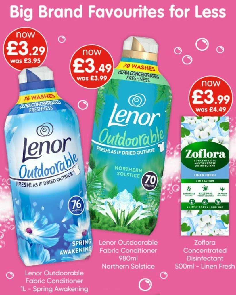 B&M Big Clean Offers from 5 February