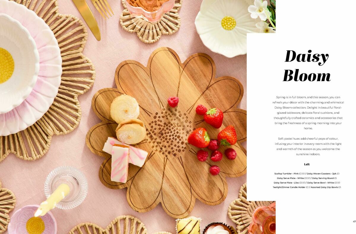 B&M Home Spring/Summer Offers from 18 February