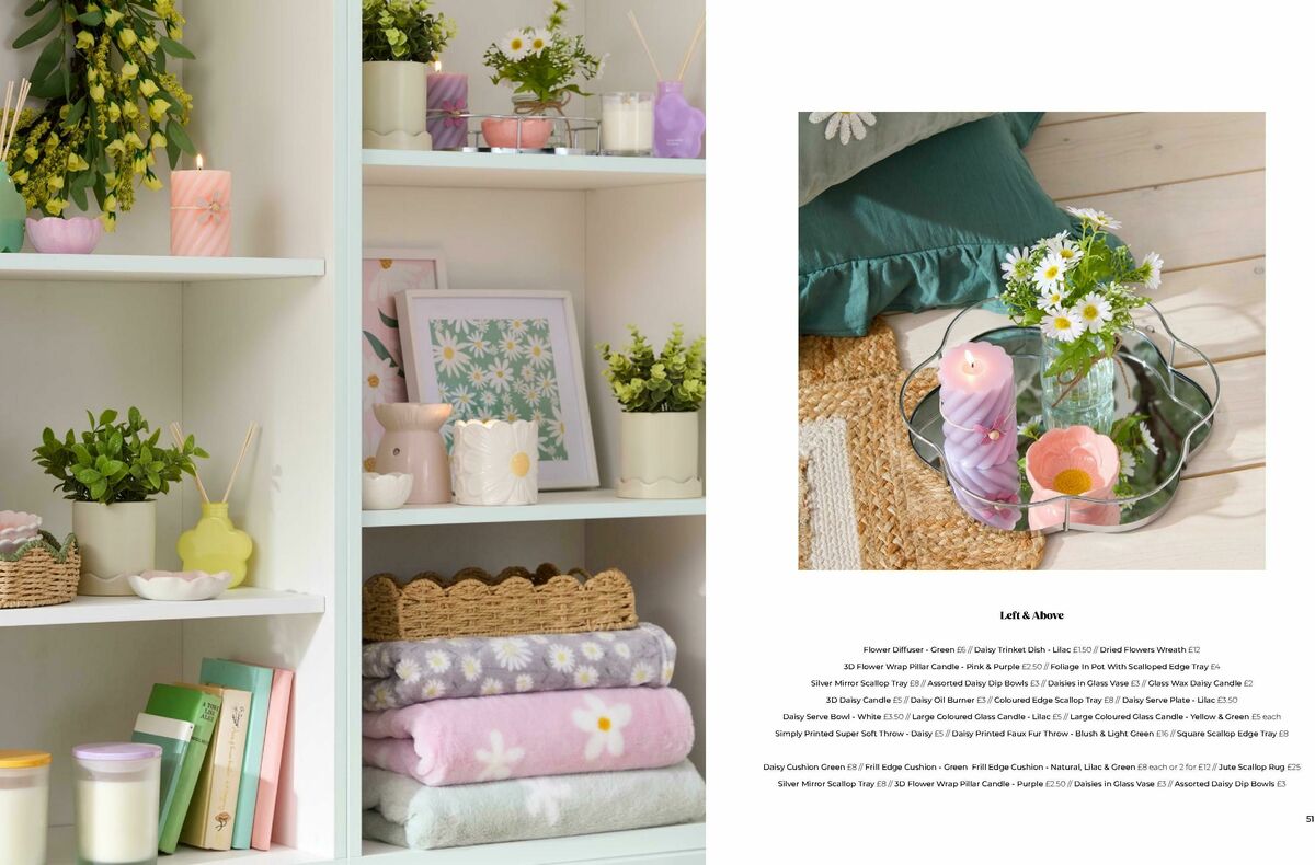 B&M Home Spring/Summer Offers from 18 February