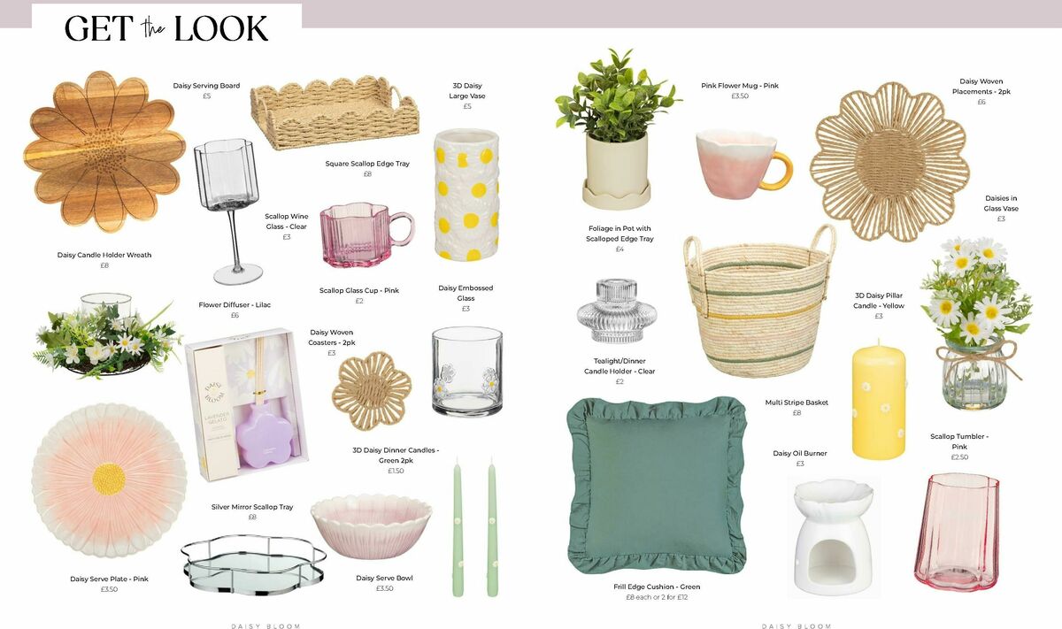 B&M Home Spring/Summer Offers from 18 February