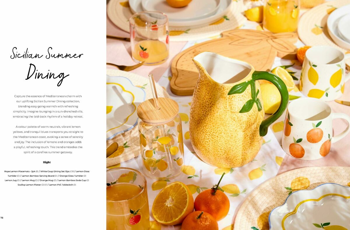 B&M Home Spring/Summer Offers from 18 February