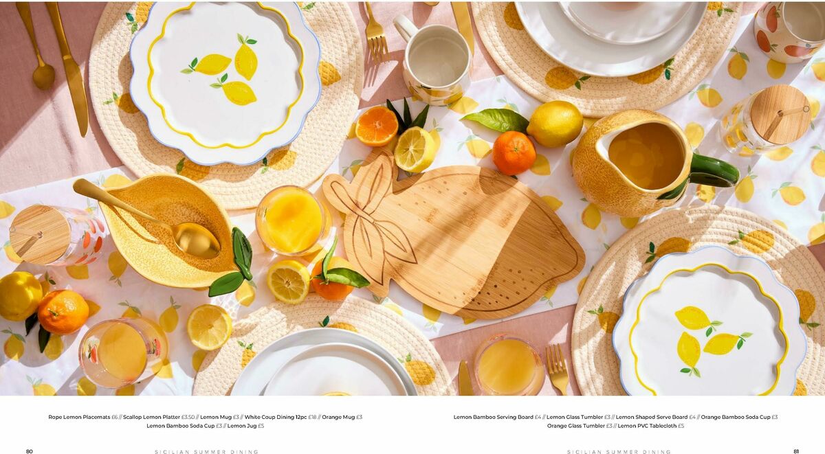 B&M Home Spring/Summer Offers from 18 February