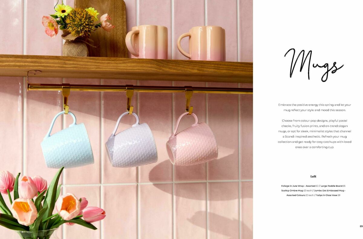 B&M Home Spring/Summer Offers from 18 February