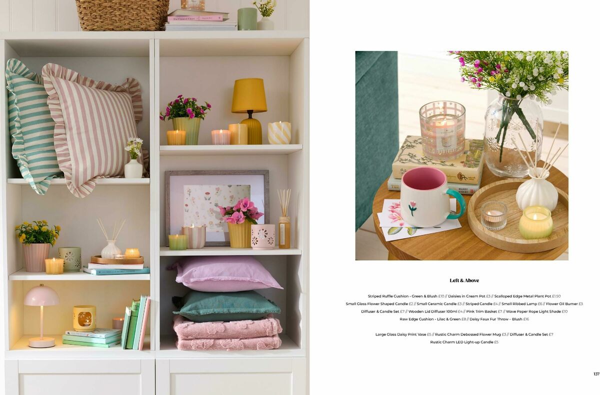 B&M Home Spring/Summer Offers from 18 February