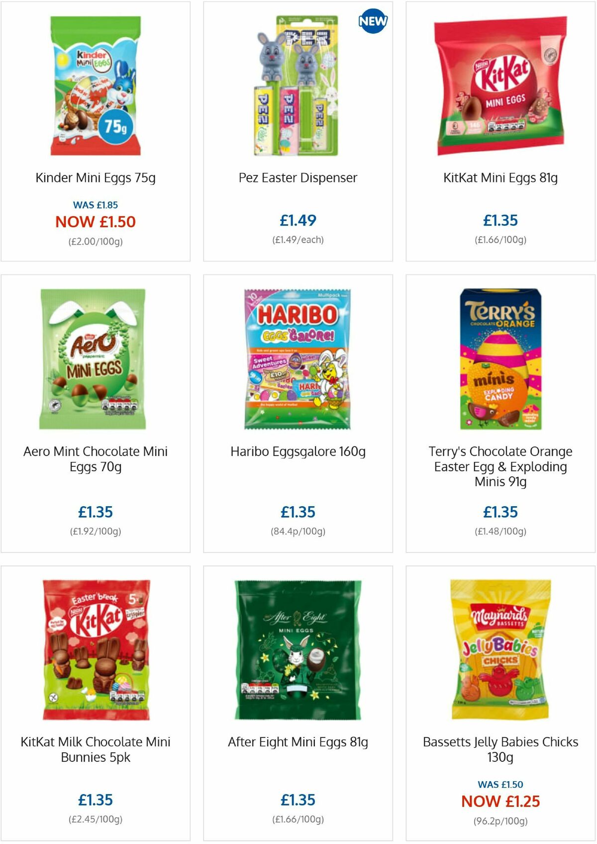 B&M Easter Offers from 1 April