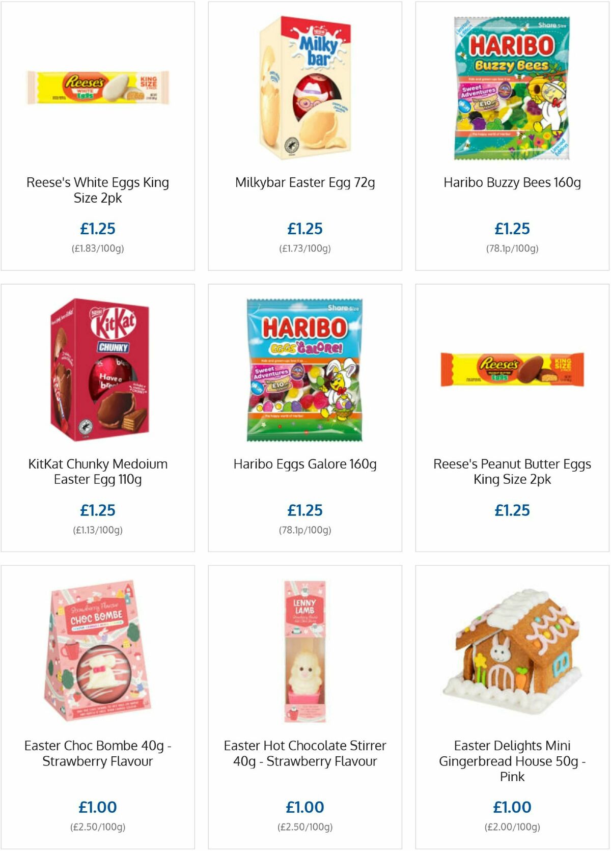 B&M Easter Offers from 1 April
