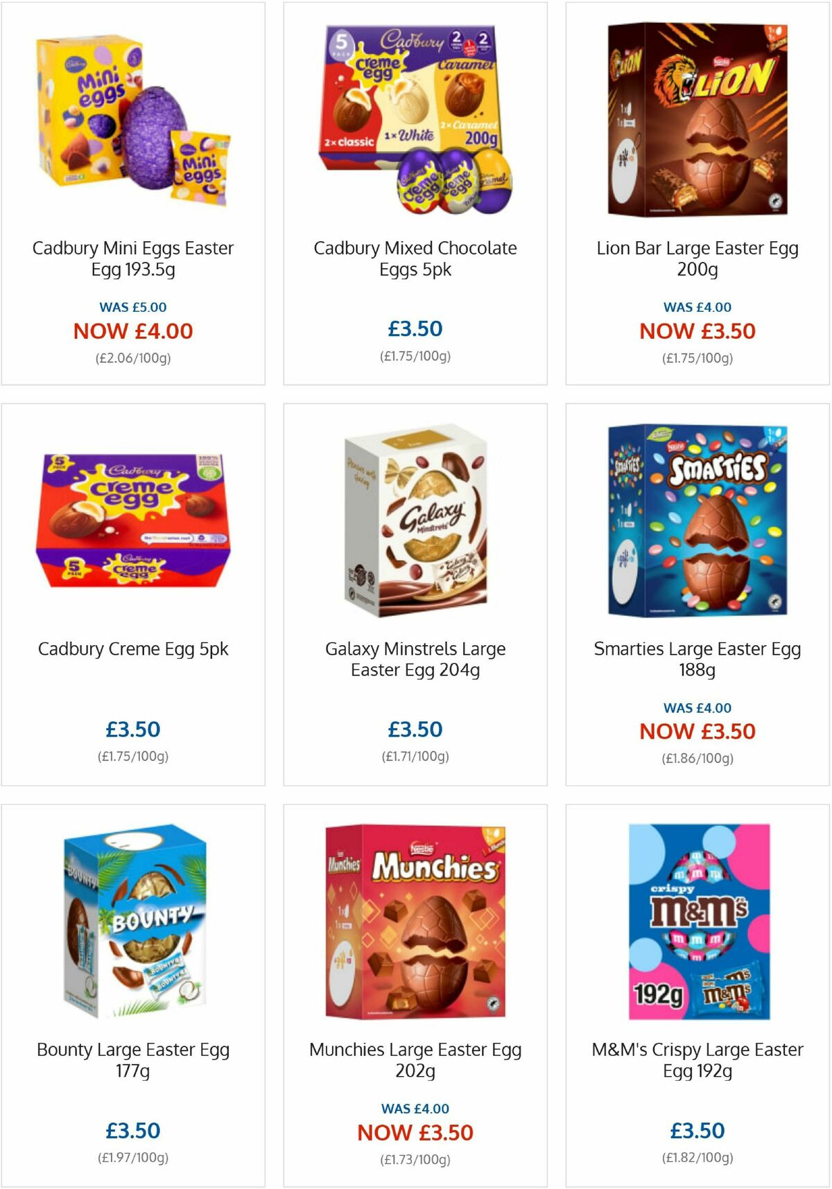 B&M Easter Offers from 1 April