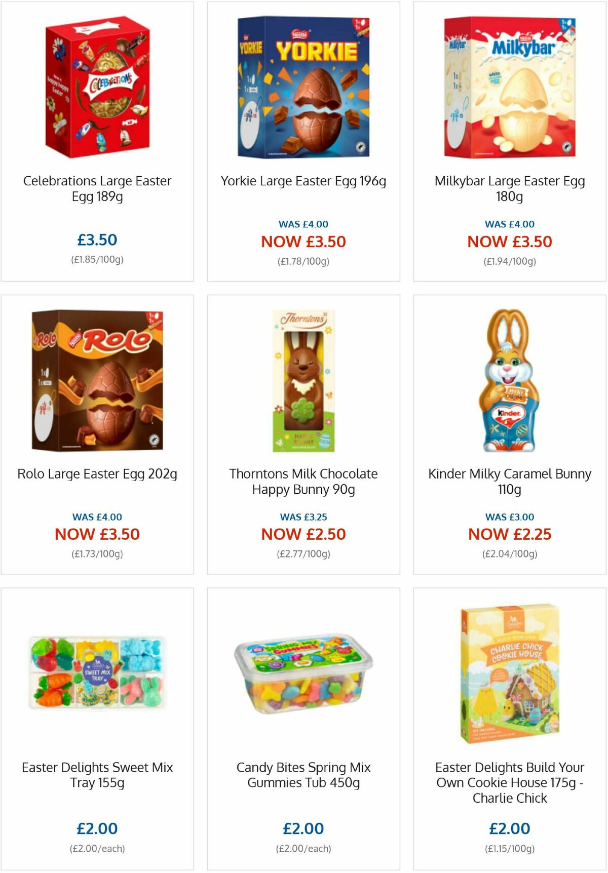 B&M Easter Offers from 1 April