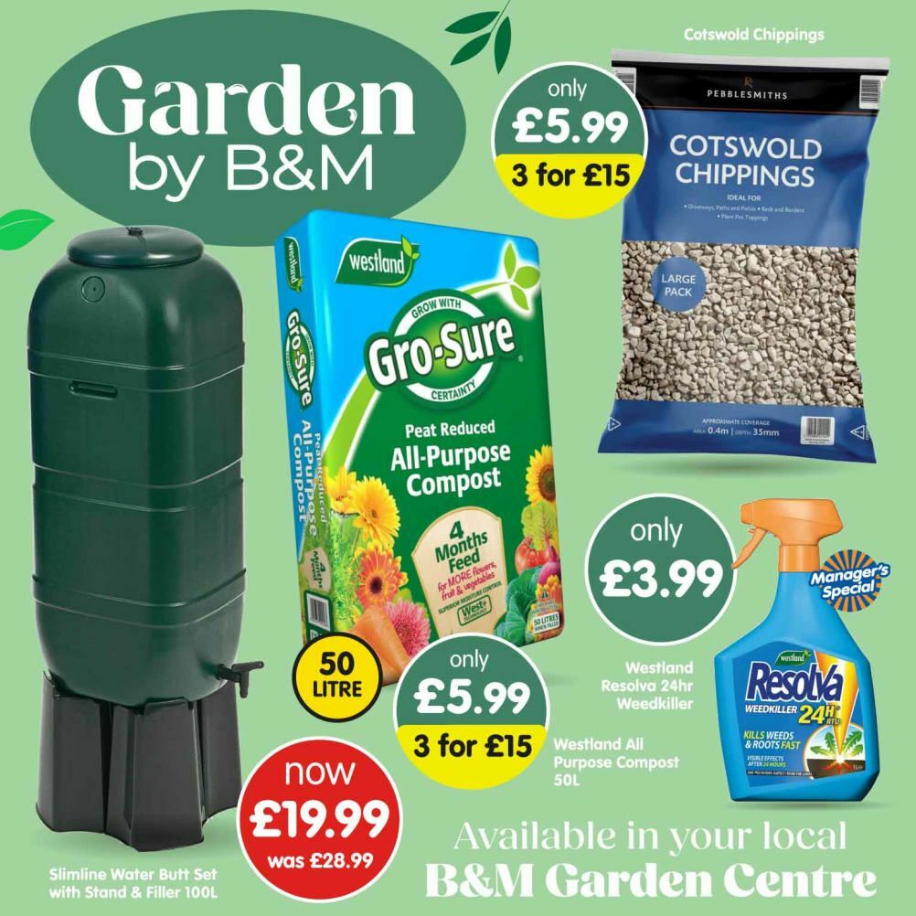B&M Offers from 23 May
