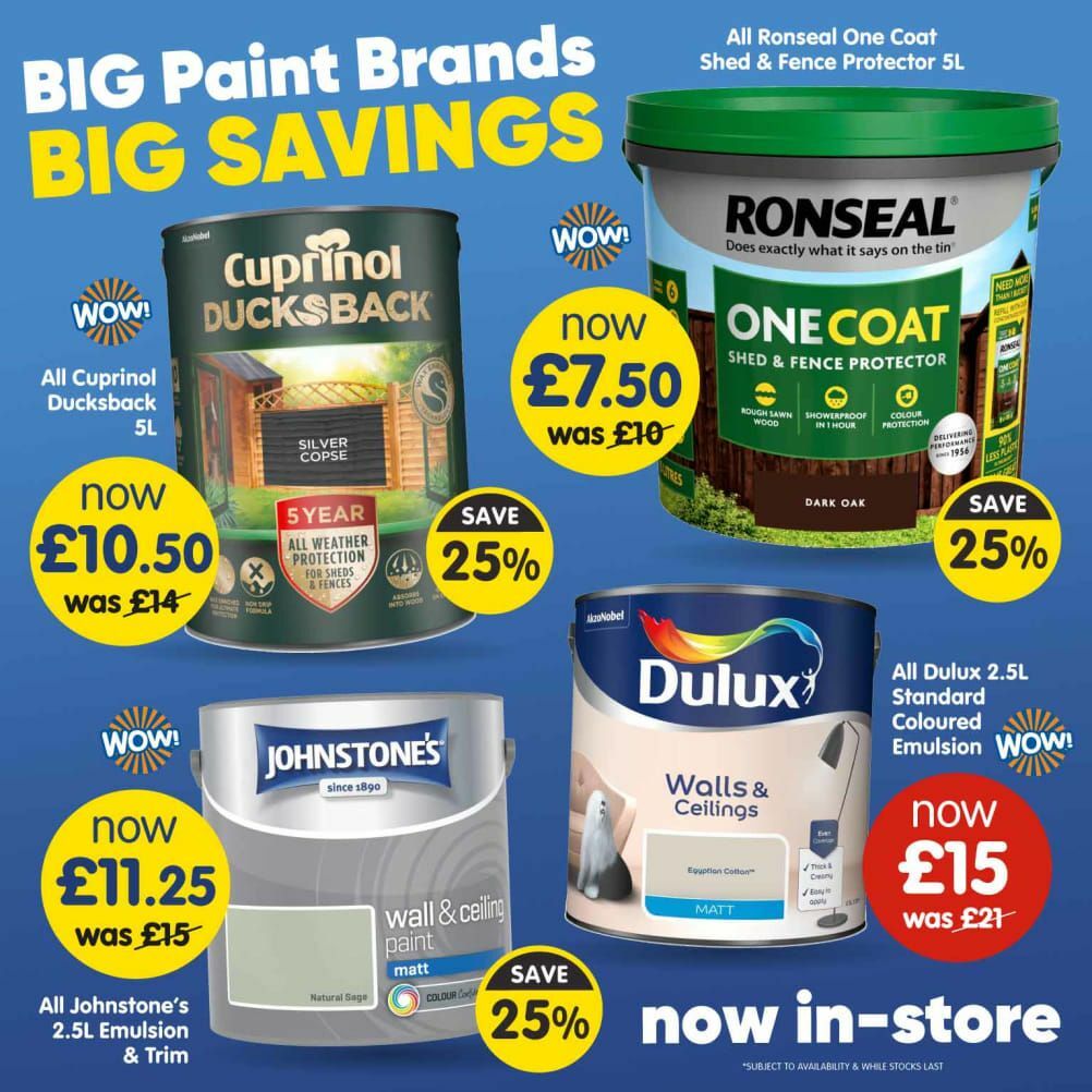 B&M Offers from 23 May