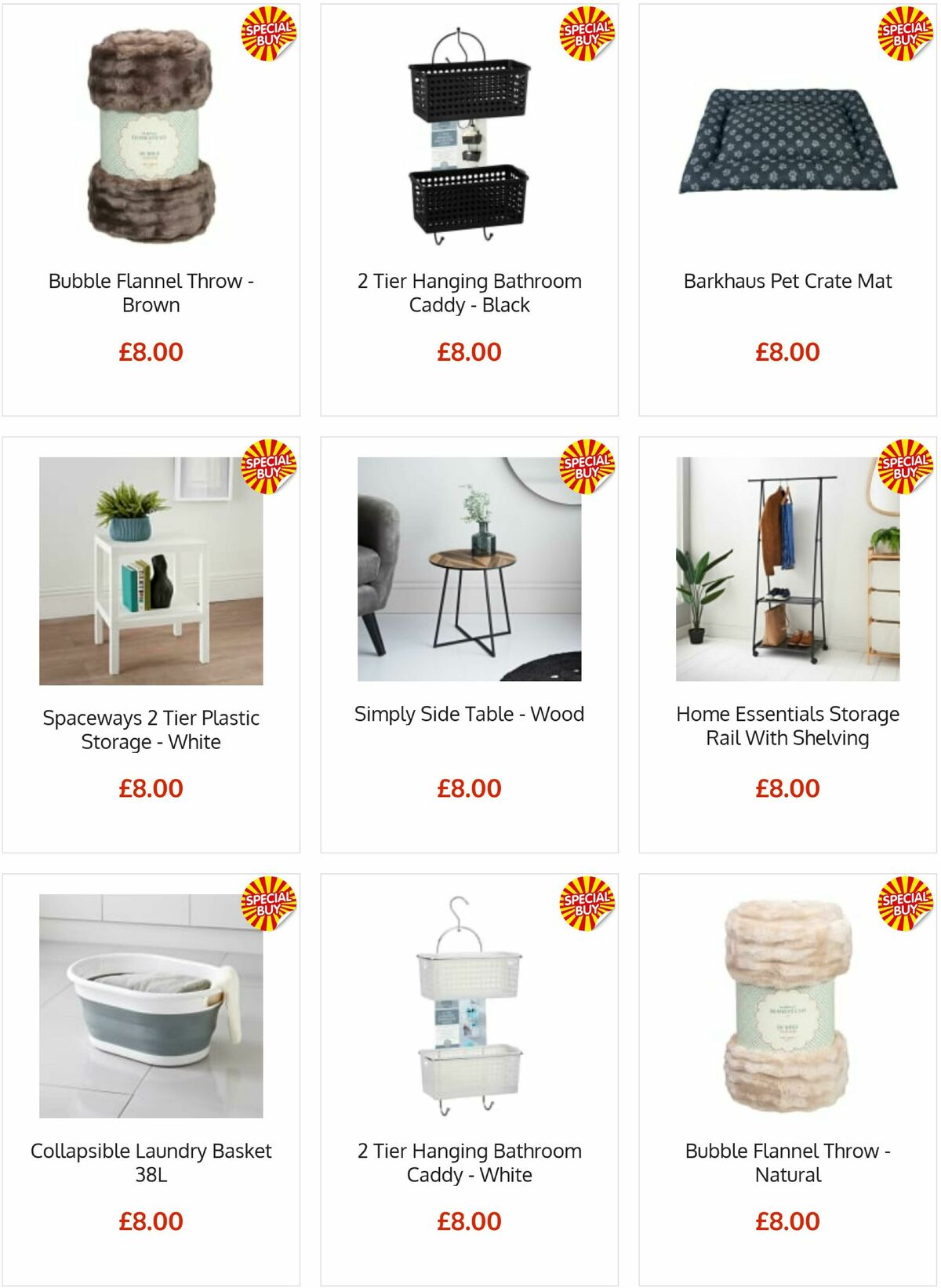 B&M Offers from 7 July