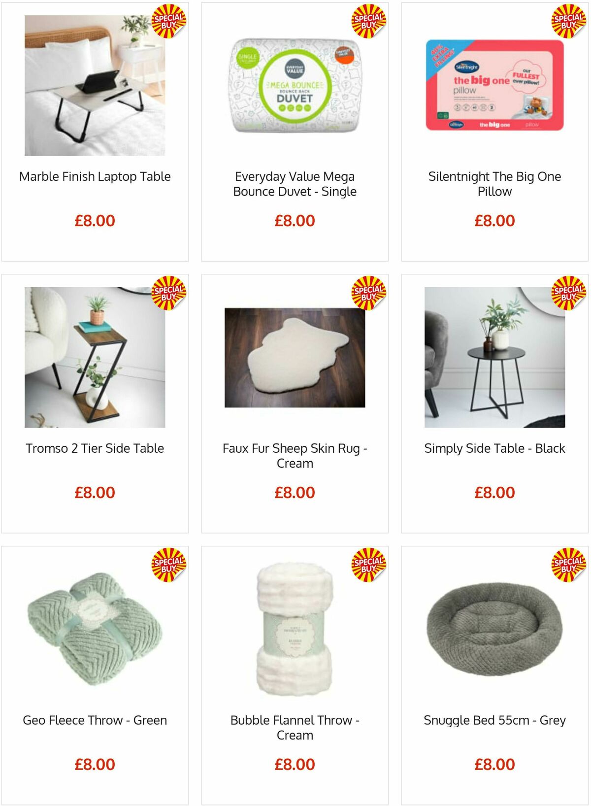 B&M Offers from 7 July