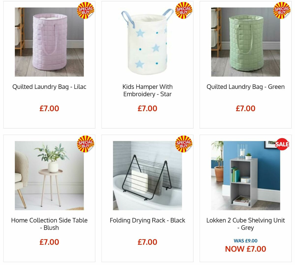 B&M Offers from 7 July