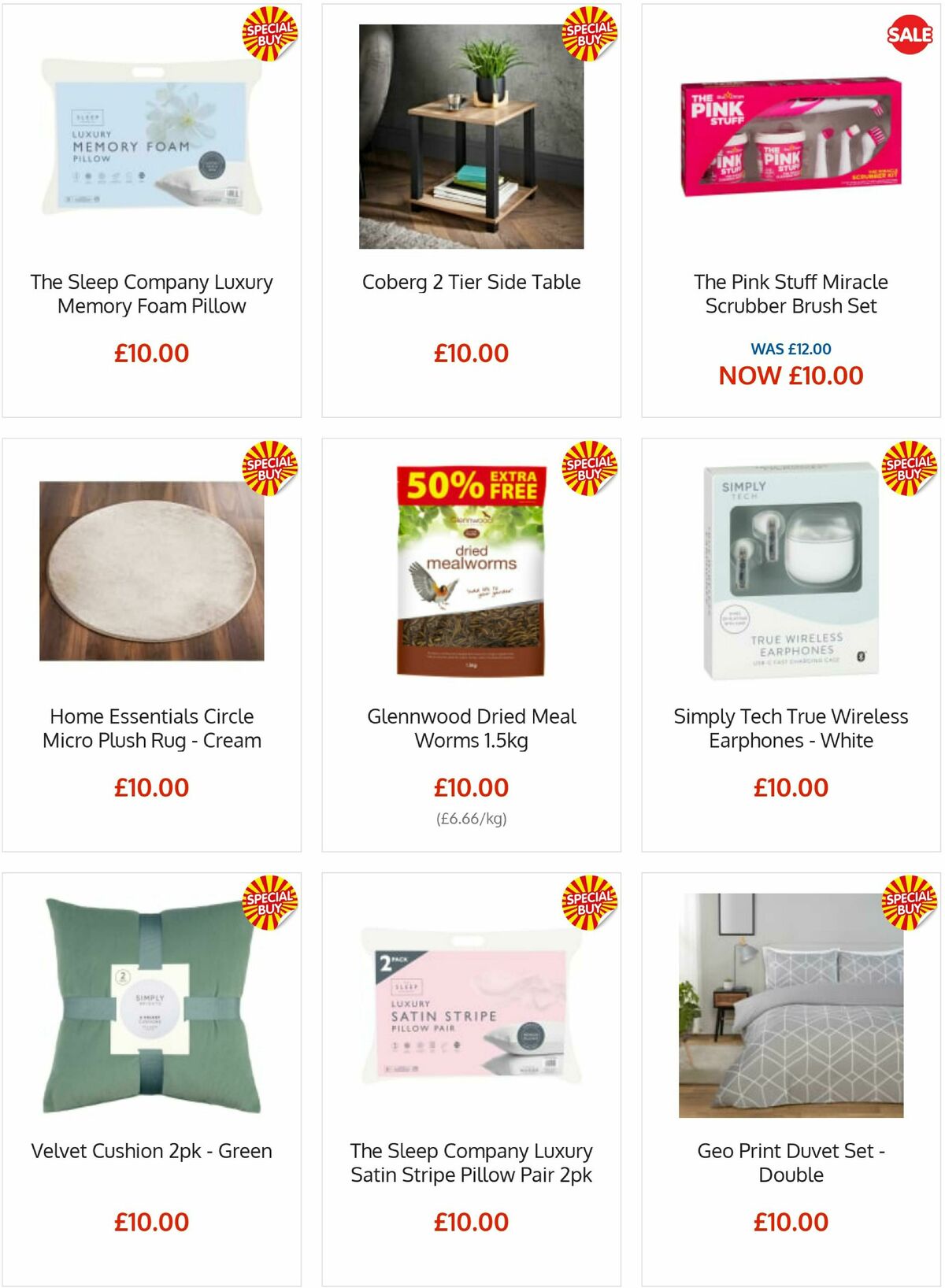 B&M Offers from 7 July