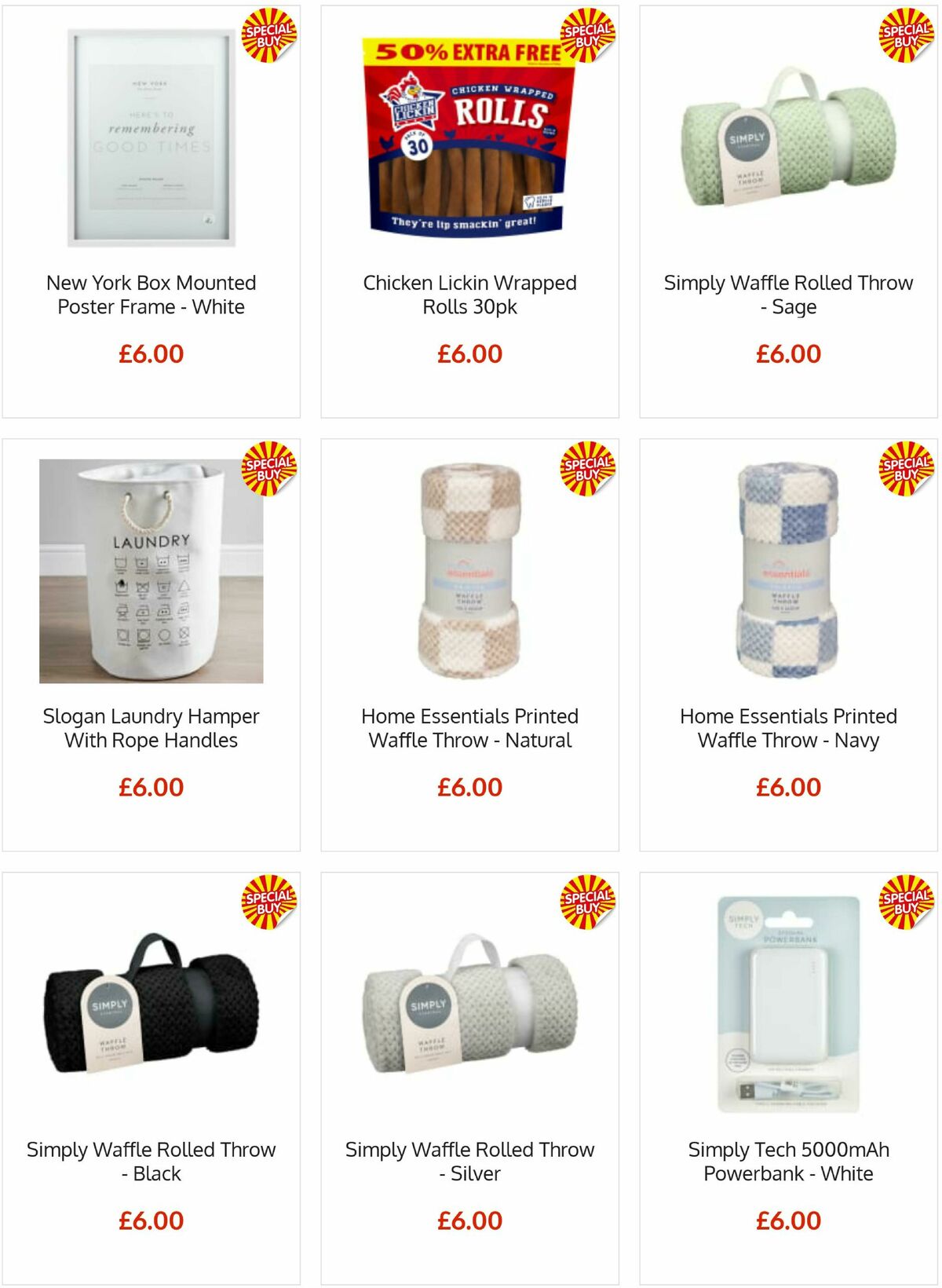 B&M Offers from 7 July