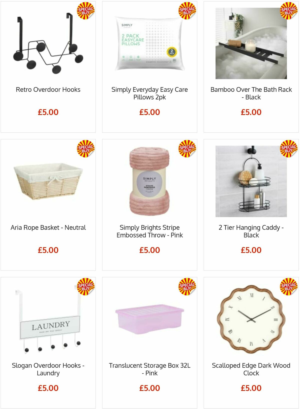 B&M Offers from 7 July