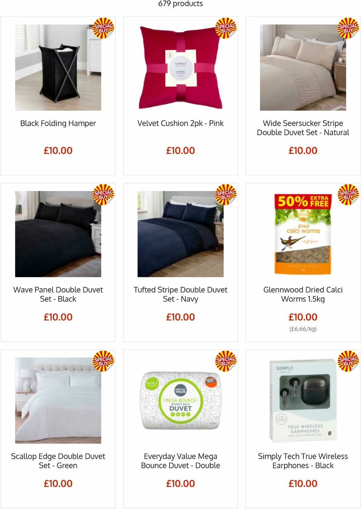 B&M Offers from 7 July