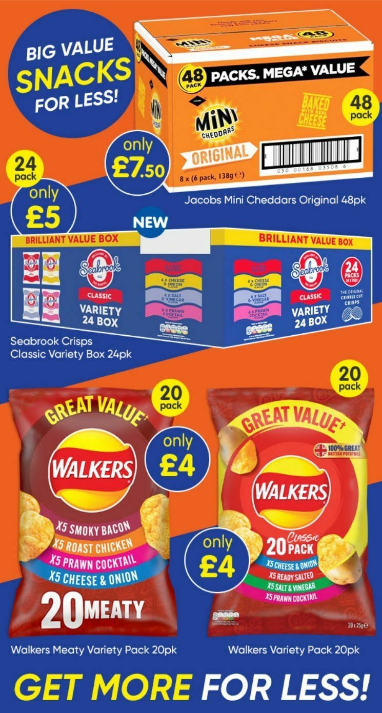 B&M Go Big on Value! Offers from 16 July