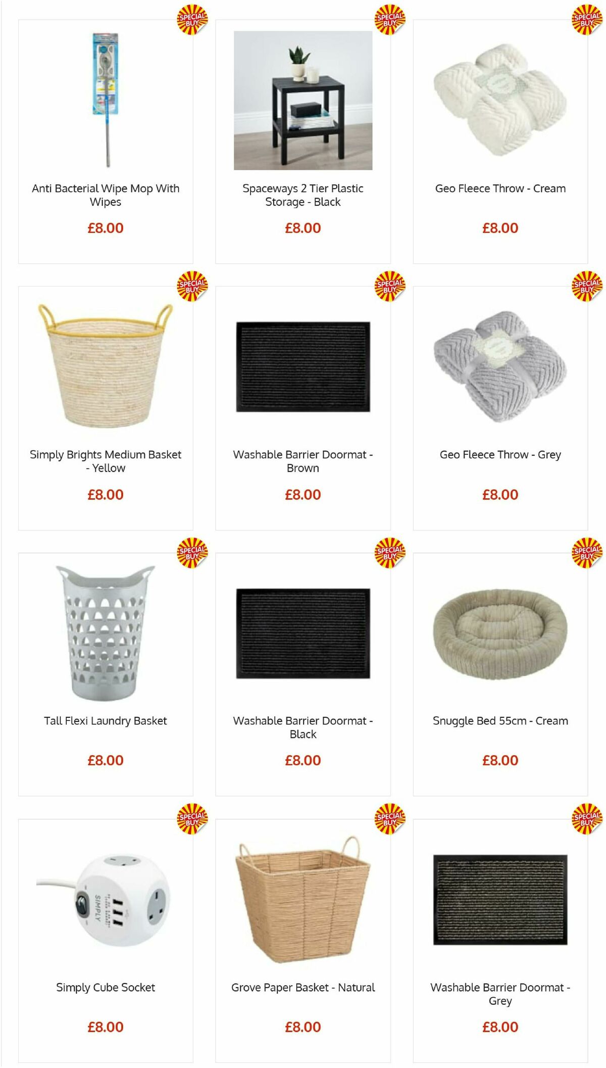 B&M Offers from 30 July