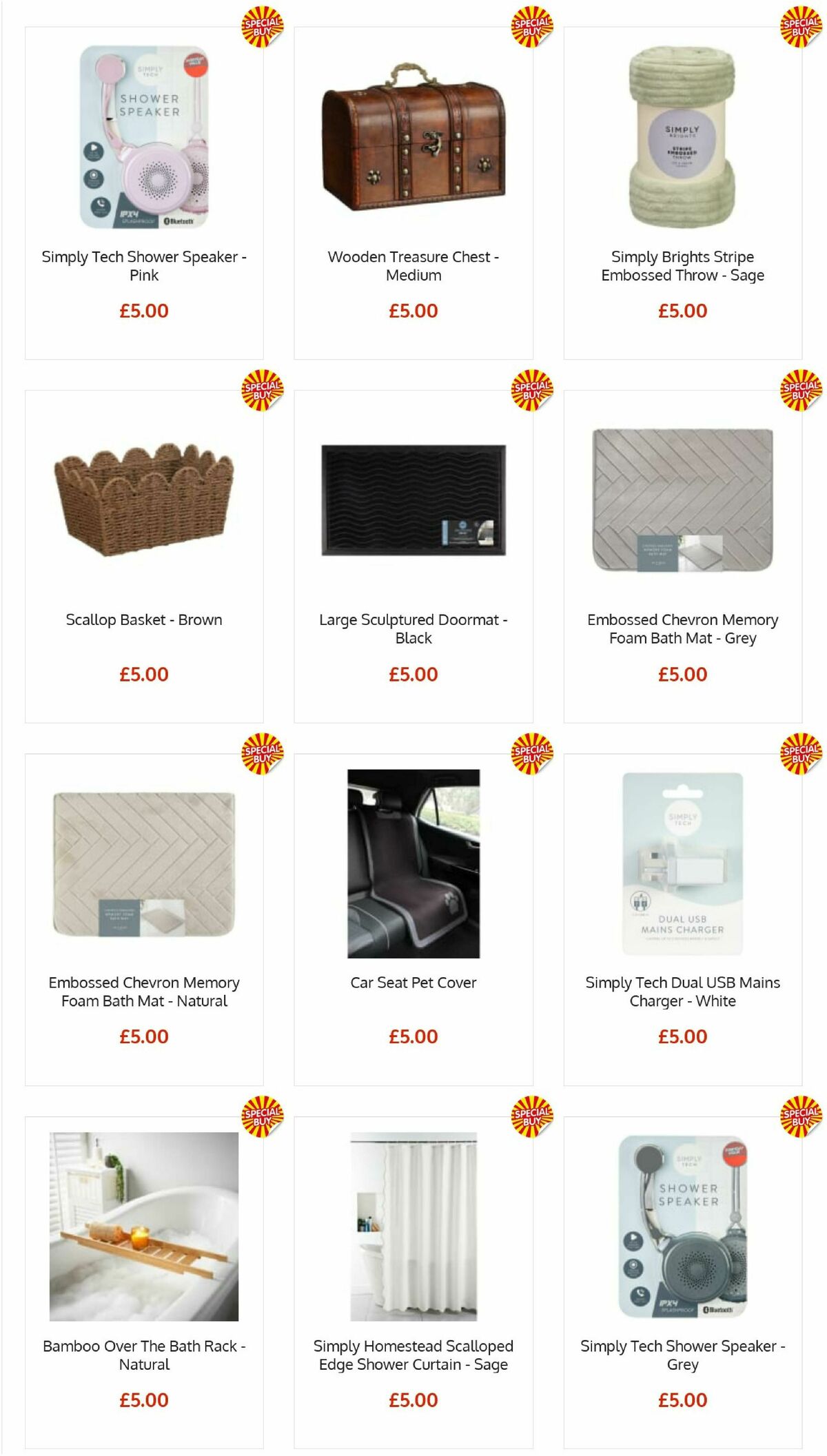 B&M Offers from 30 July