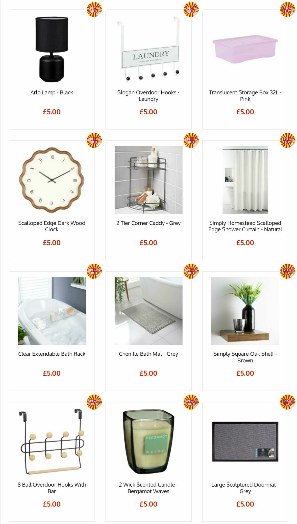 B&M Offers from 30 July