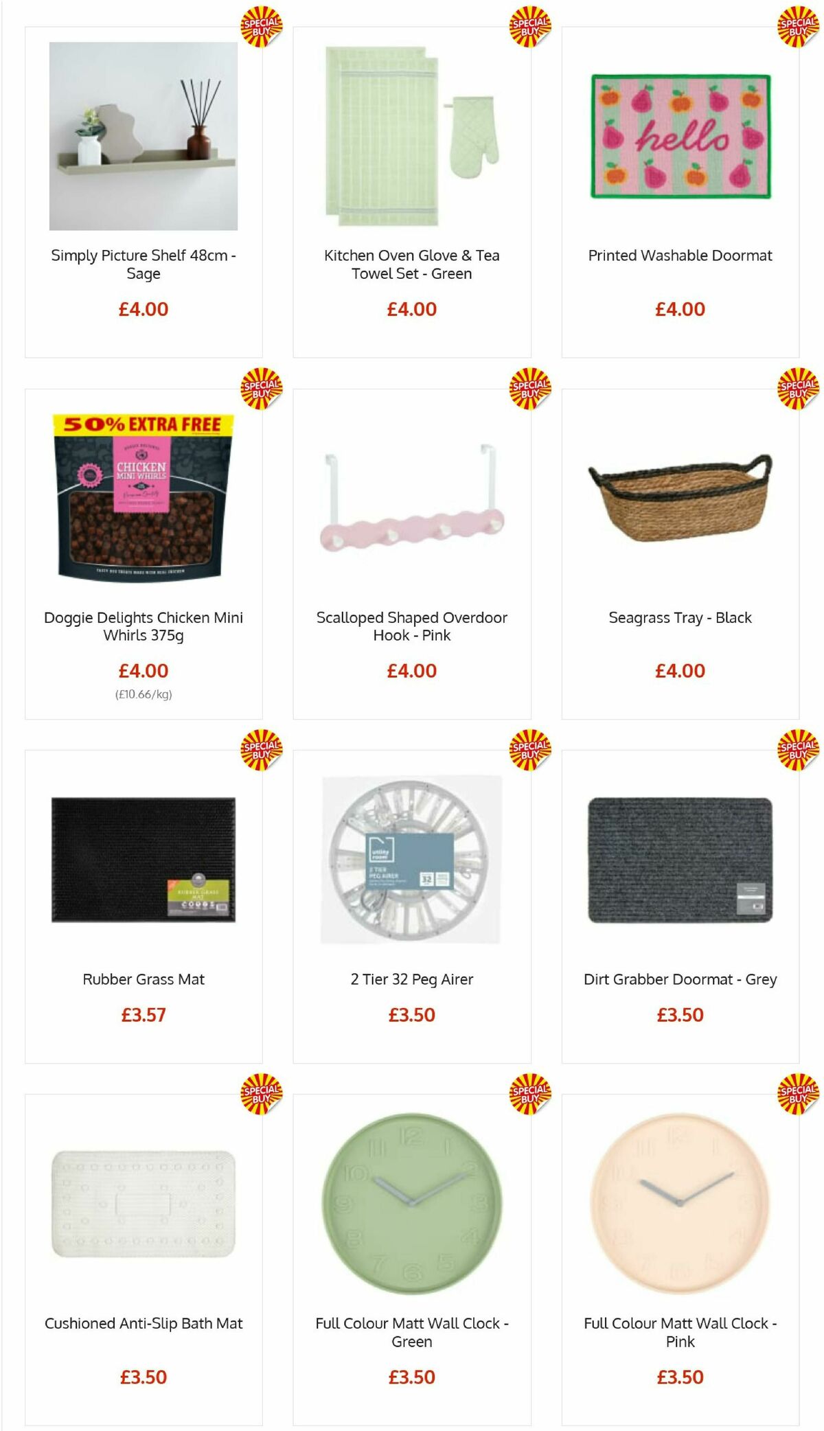 B&M Offers from 30 July